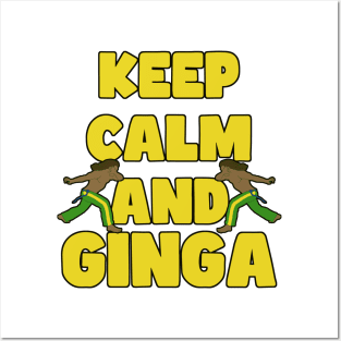 Keep calm and ginga Posters and Art